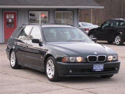 Rare! 2002 bmw 525it 5-speed wagon, sport package, navigation, xenon lights