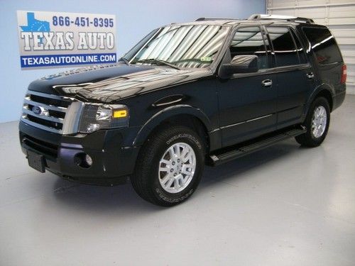 We finance!!!  2012 ford expedition limited 4x4 sync heated leather texas auto!!