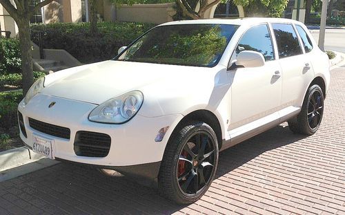 Porsche cayenne s (2013 gts wheels &amp; tires) white -&gt; trade for your classic ?