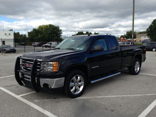 2012 gmc sierra ext. cab 4x4 long bed sle 6k miles very clean like new truck