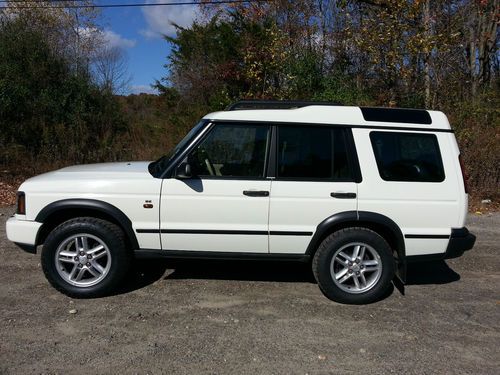 2004 land rover discovery se - chawton white - 74k - excellent condition