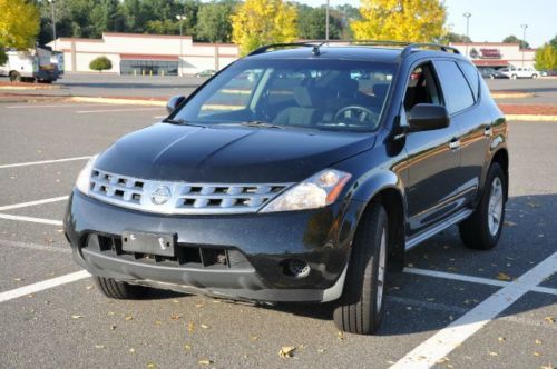 2005 nissan murano s sport utility 4-door awd no reserve clean carfax immaculate
