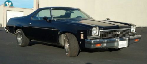 1973 chevrolet el camino factory ss 454 with automatic transmission