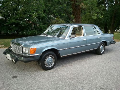 Mercedes benz 450 sel in excellent condition