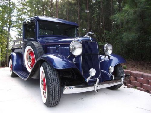 1934 ford pickup flathead v-8