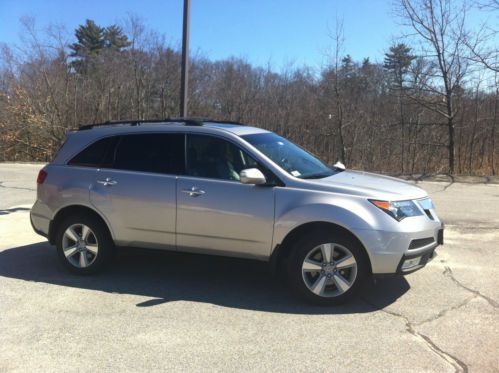 2010 acura mdx tech package, 30500 miles, remote start, roof rack, tow hitch