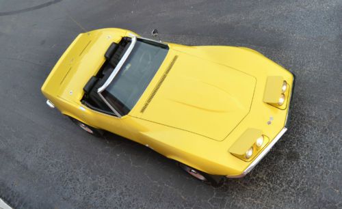 1969 chevrolet corvette for sale numbers matching 350 300 hp daytona yellow