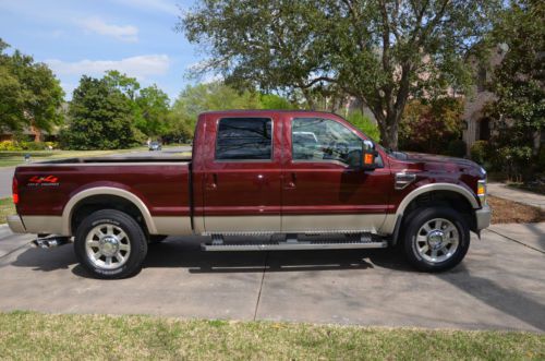 2009 ford f250 super duty lariat king ranch 156&#034; wb crew cab 4x4 - low miles