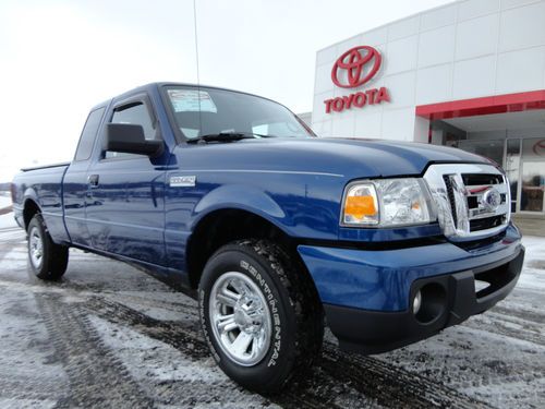 2010 ranger supercab 4x2 4 cyl automatic xlt 33k miles clean carfax video 2wd