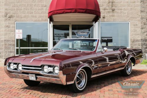 Low mileage original convertible with air, power windows, and lots of options
