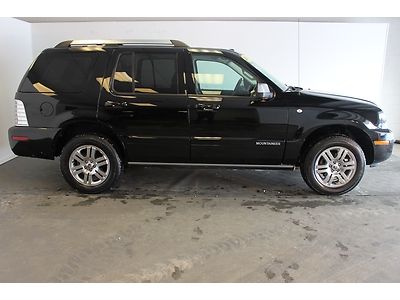 2010 mercury mountaineer premier with leather, roof, navigation, 3rd row