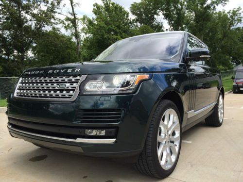 2014 range rover v8 supercharged aintree green