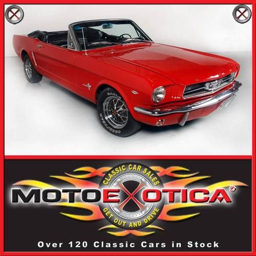 1965 ford mustang convertible, fresh paint,  289 c code , power top,