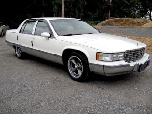 Cadillac fleetwood brougham 28k miles private museum car over 70 photos