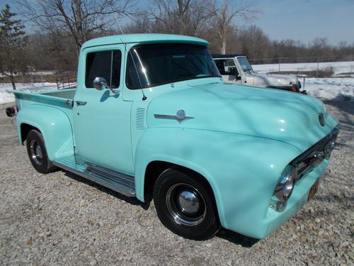 1956 f100  302 automatic nevada and utah truck! good looking driver!! shop truck