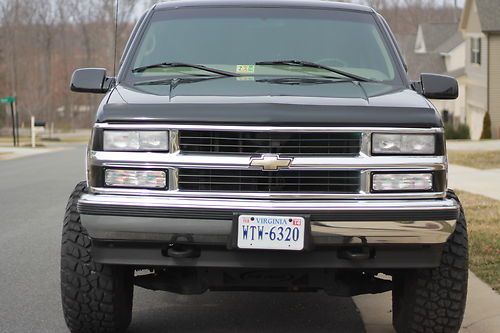 1998 silverado z71 lifted nicest on ebay! 4x4, excellent condition!