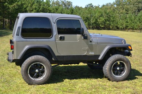 2005 jeep wrangler sport long arm lifted 4.0l