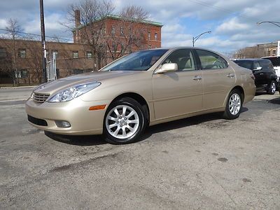 Gold es300 leather sunroof 175k hwy miles alloy loaded fresh trade in