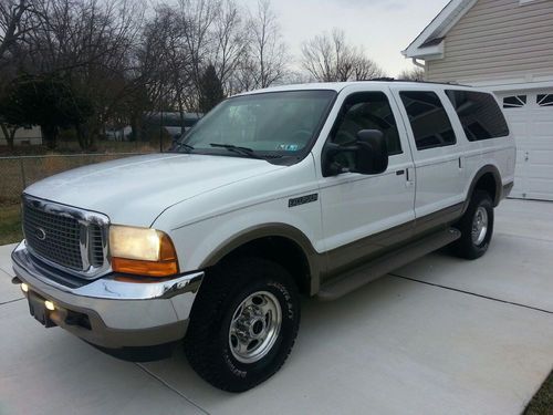 2000 ford excursion limited suv 4d 6.8l v10 4x4 - no reserve
