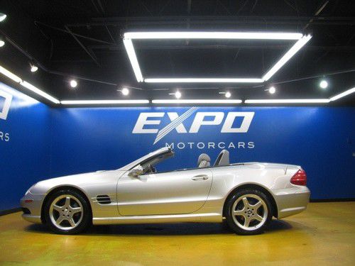 Mercedes-benz sl500 sport comfort package keyless go cooled heated seats bose