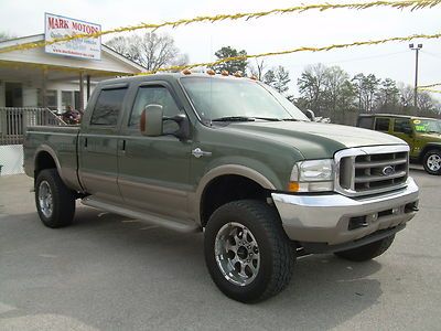 2004 ford f-250 king ranch crew cab 4x4 sharp, ready to go!!!!!