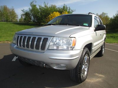 2003 jeep grand cherokee  *overland* 4x4 leather sunroof heated seats no reserve