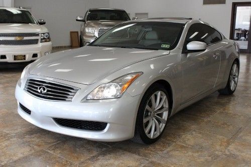 2008 infiniti g37~journey pkg~coup~lea~roof~19s whls~only 51k miles