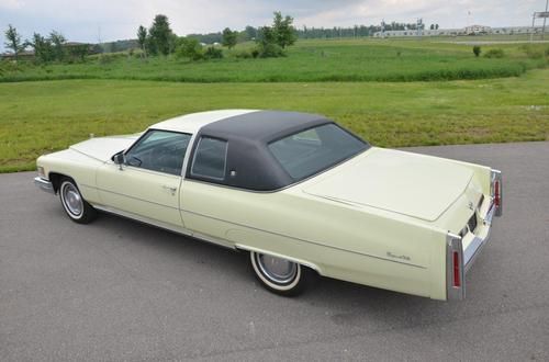 1976 cadillac coupe deville - 4,000 miles - beautiful!