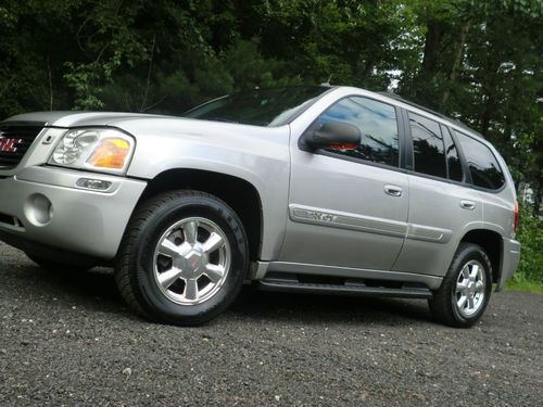 ** 2004 gmc envoy slt loaded silver leather moonroof 4x4 buy it now $6495.00 **