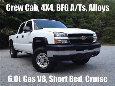 Clean carfax from georgia no accidents rust free crew cab 4x4 short bed 6.0l v8