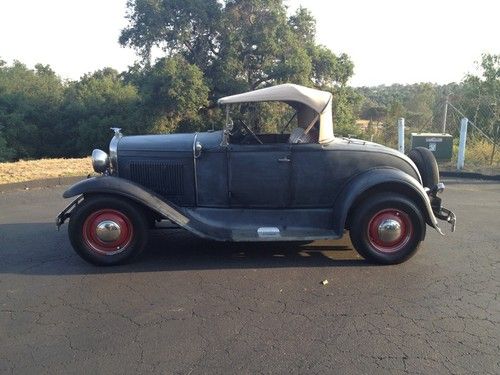 1931 ford model a roadster - built as a 50's era hotrod. new top.  fun to drive!