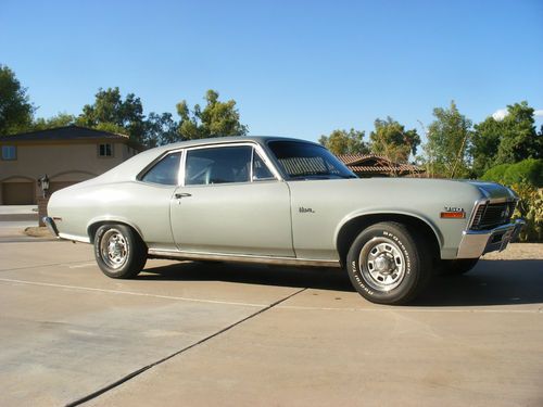 1972 chevy ss nova real deal with matching numbers and build sheet
