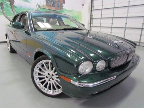 2004 jaguar xj-r supercharged,76k only,clean carfax,loaded !!