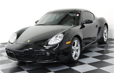 Super sexy 07 black cayman coupe 5 speed heated seats 18 inch wheels leather