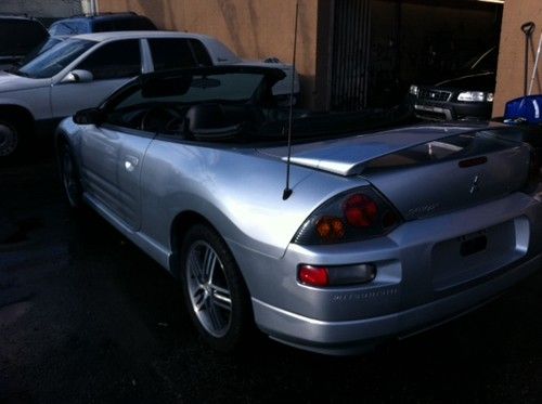 2003 mitsubishi eclipse spyder gts convertible 2-door 3.0l