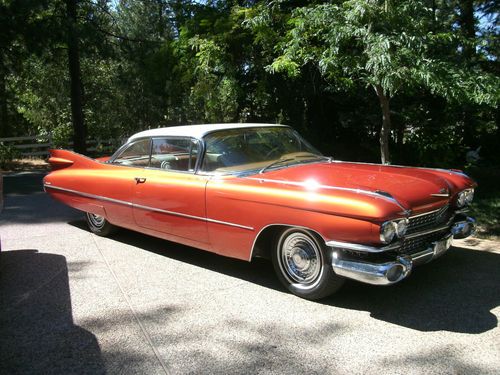 1959 cadillac coupe deville custom paint and leather
