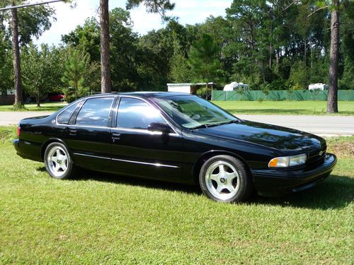 1996 chevy impala ss * black v8 lt1 4 door sedan **one owner**