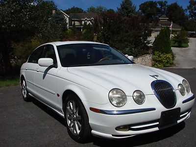 No reserve jaguar s-type 4.0 leather moonroof carfax v8 auto not lexus bmw rover