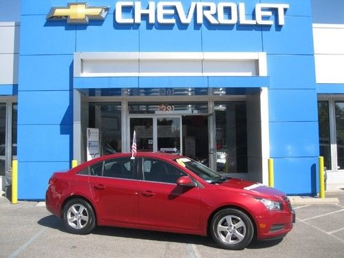 Chevy cruze certified 35k miles cloth alloy wheels lt automatic xm clean carfax