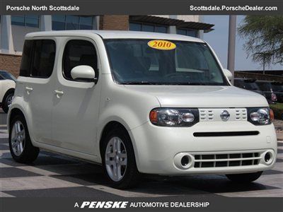 2010 nissan cube...white pearl...bluetooth...60/40 rear bench...criuse control..