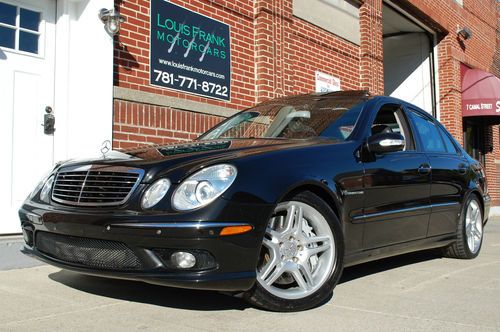 One owner e55 amg stamped service book dynamic &amp; a/c seats! panoroof keyless go