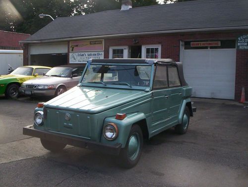 1973 vw thing run&#039;s and drives