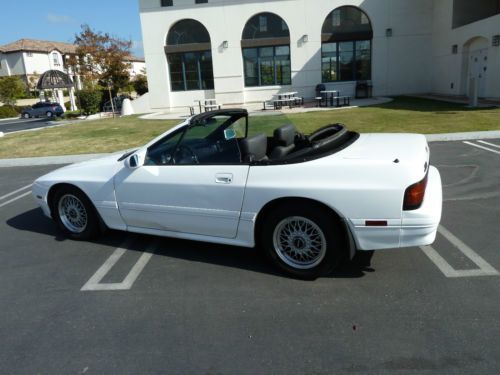 1991 mazda rx-7 convertible 1.3l na 5-speed manual (grey leather seats)