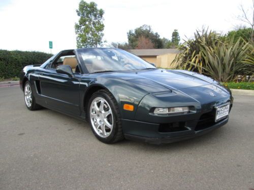 1996 acura nsx-t all original well maintained charlotte green pearl clean carfax
