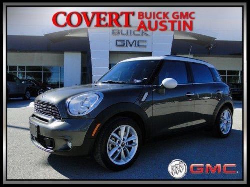 12 countryman s turbocharged 4dr sunroof warranty one owner