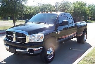 2007 dodge ram 3500 quad cab 4x4 dually 5.9 diesel very clean and ready