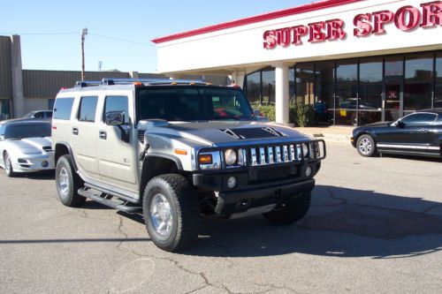 2003 hummer h2 with entertainment dvds