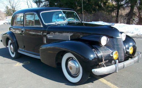 1939 cadillac series 60 fleetwood 4-door sedan 85,740 original miles survivor !