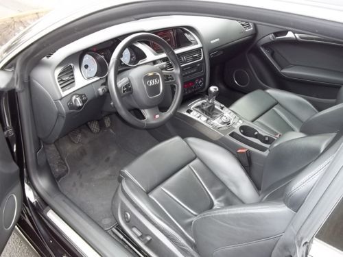 2009 audi s5, 4.2l, manual 6 speed, factory cpo, fully loaded