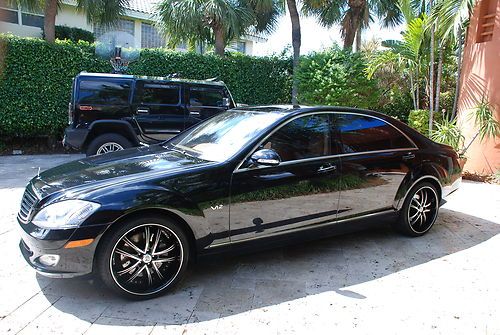 Mercedes benz s-600 4dr black w/ tan interior loaded, immacuate!! low reserve!!